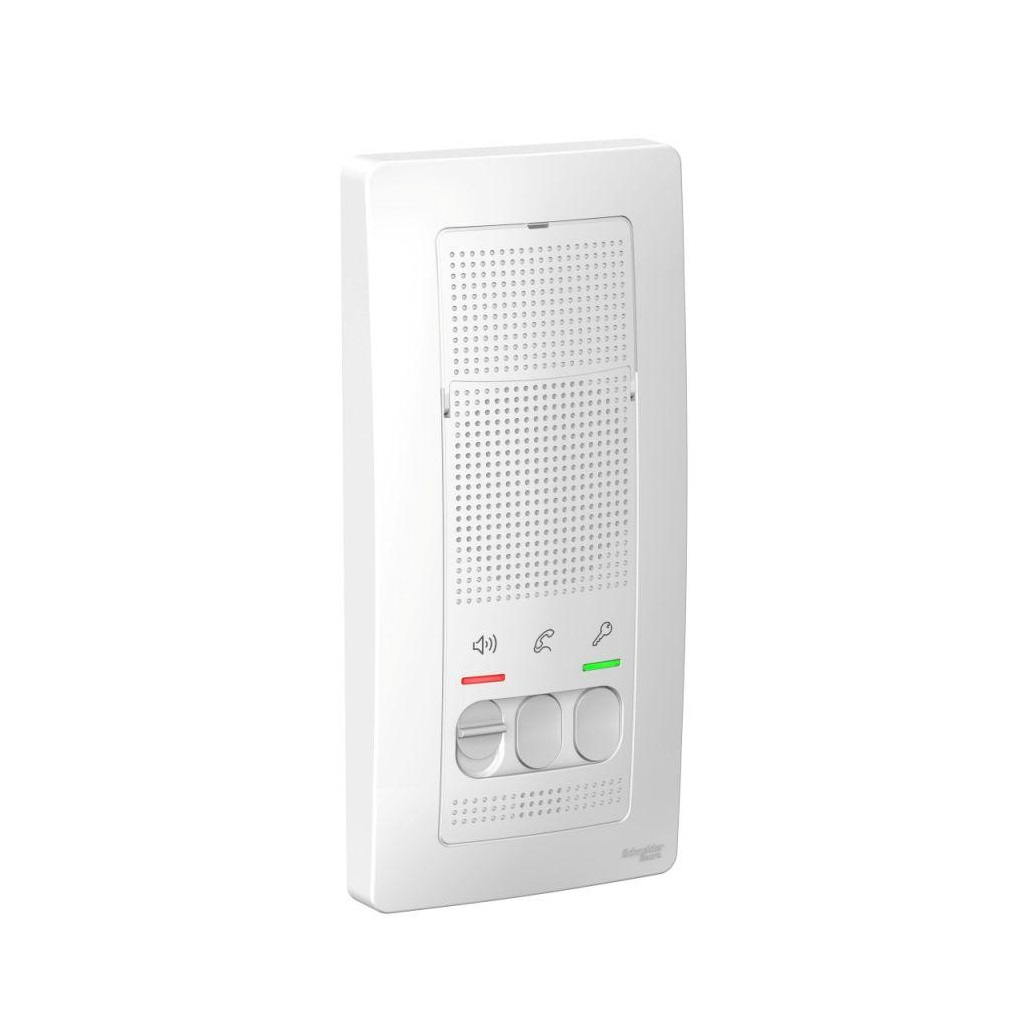 Домофон Schneider Electric BLANCA настенный монтаж 4.5В белый BLNDA000011
