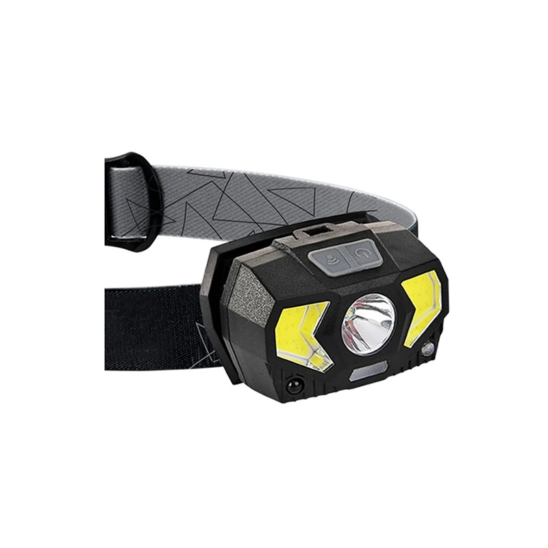 Фонарь светодиодный налобный КОСМОС ХРЕ LED 2х2Вт СОВ красный светодиод KocHuntHelper5W на батарейках