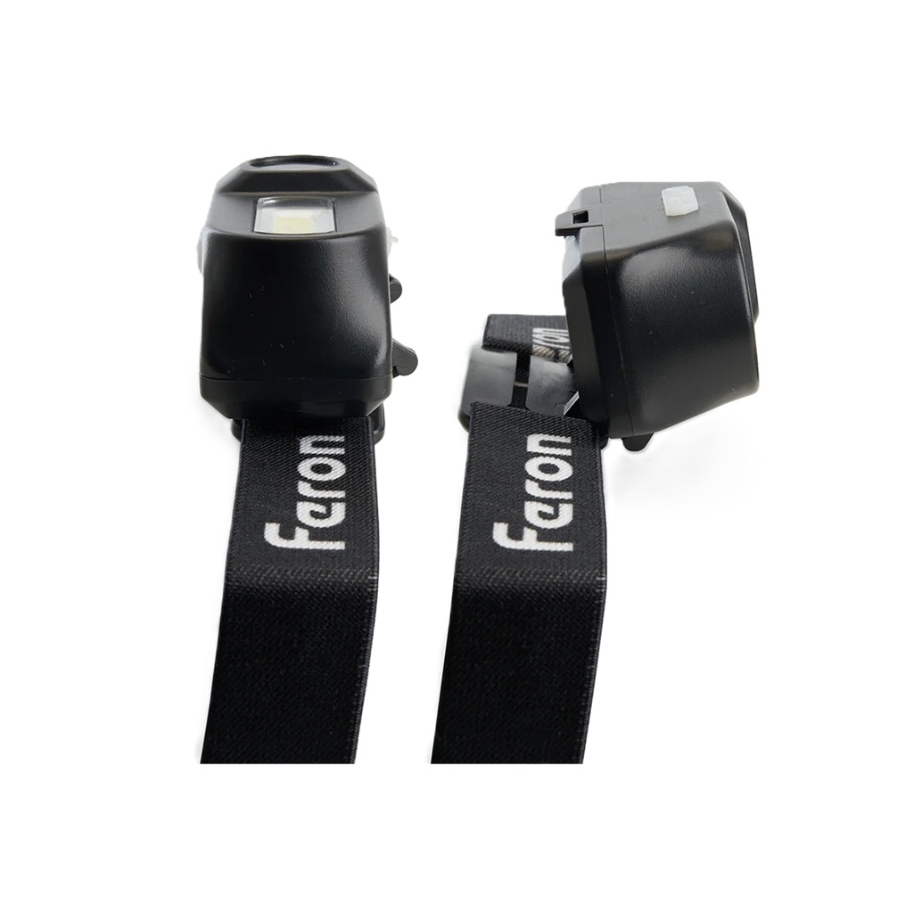 Фонарь светодиодный налобный Feron TH2309 аккумуляторный, USB 1х18650, 5 Вт, пластик, черный