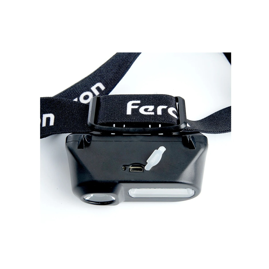 Фонарь светодиодный налобный Feron TH2309 аккумуляторный, USB 1х18650, 5 Вт, пластик, черный
