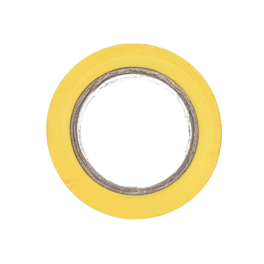 Лента изоляционная Uniel UIT-135P, сопротивление до 6000 В, гибкая, желтый, 10 м