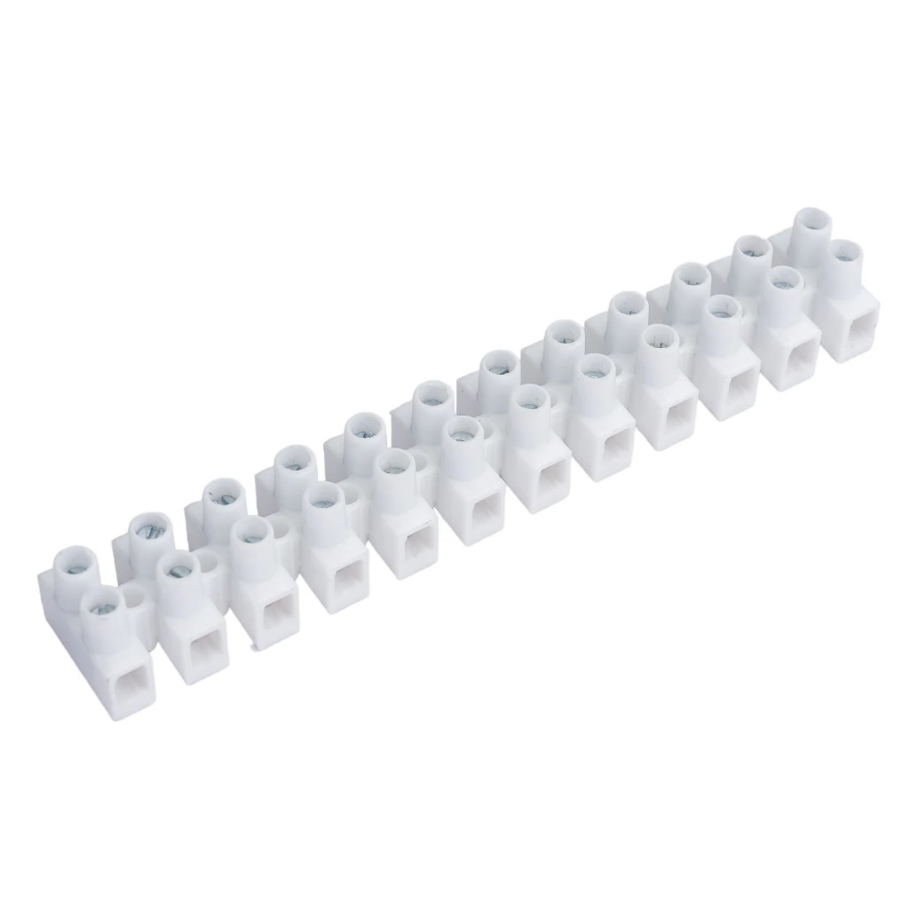 Колодка клеммная полипропилен DKC 12х4 мм, винтовое соединение, прямая установка, OK-432-12-PLP