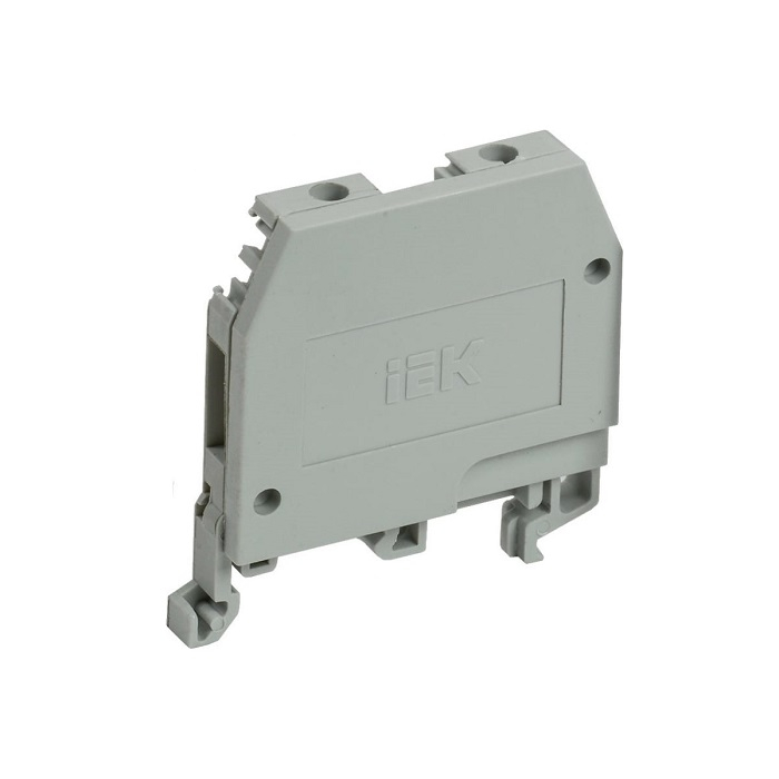 Зажим наборный ЗНИ-2,5 кв.мм (JXB24А) серый IEK