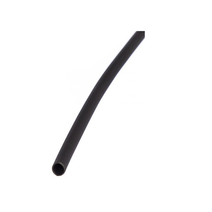 Трубка термоусадочная клеевая ТТК-(3:1)-4,8/1,6 черная 1м КВТ 59694