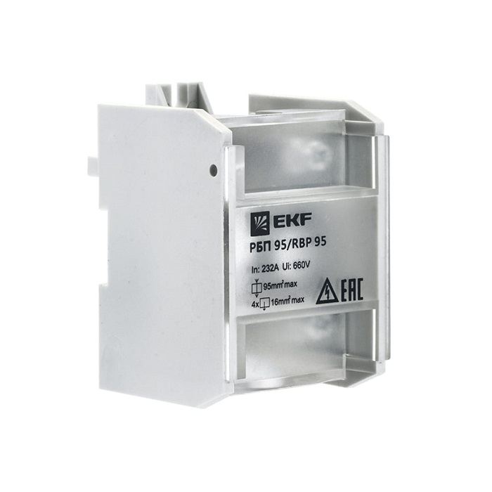 Блок распределительный EKF RBR-95-100 на DIN-рейку
