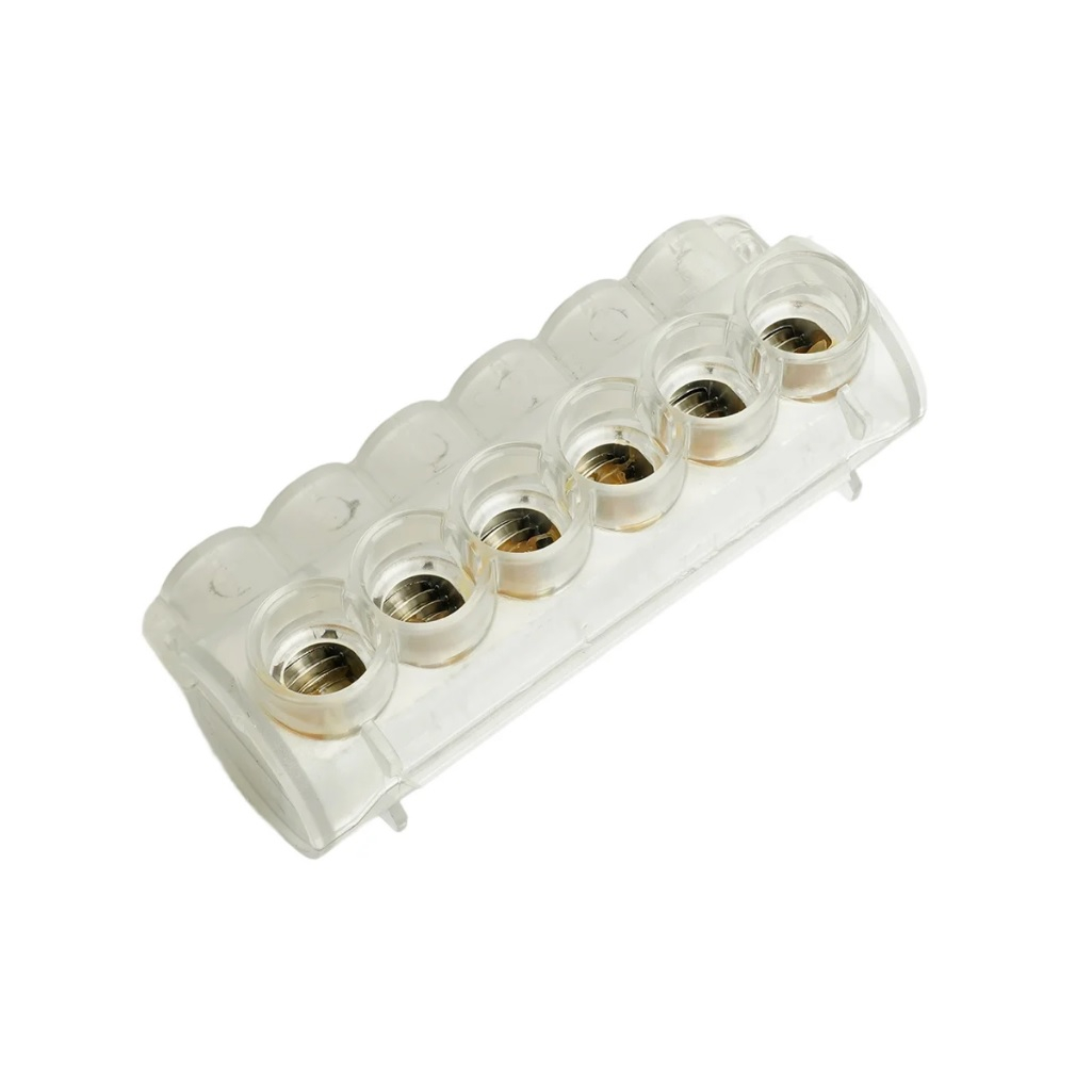 Клемма монтажная 6-ти контактная Stekker LD610-6, KE10.3, Al10-35/Cu1.5-25, 50214