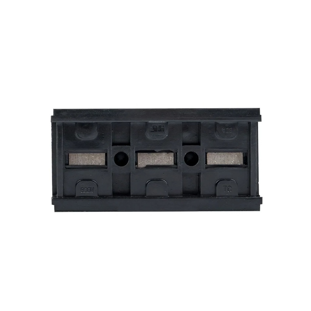 Колодка клеммная EKF TC-603 до 16 кв.мм, 3 пар, 60 А, термопласт, черная