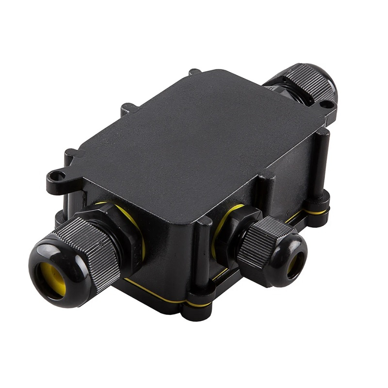 Коробка распределительная водонепроницаемая Stekker LD523 с клеммой в комплекте (3 выхода)