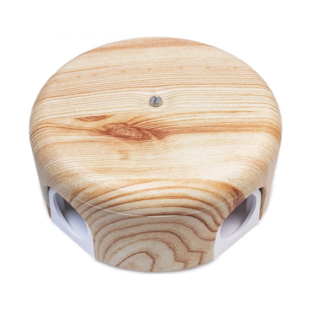 Коробка распределительная Bironi Лизетта d-110 мм, ABS-пластик, карельская сосна