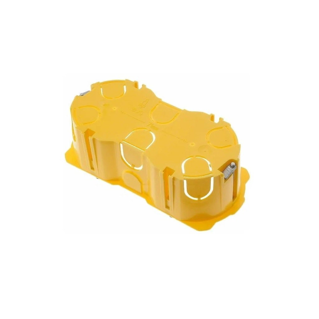 Коробка установочная Systeme Electric KM-251, 2-местная, СП для ГСК