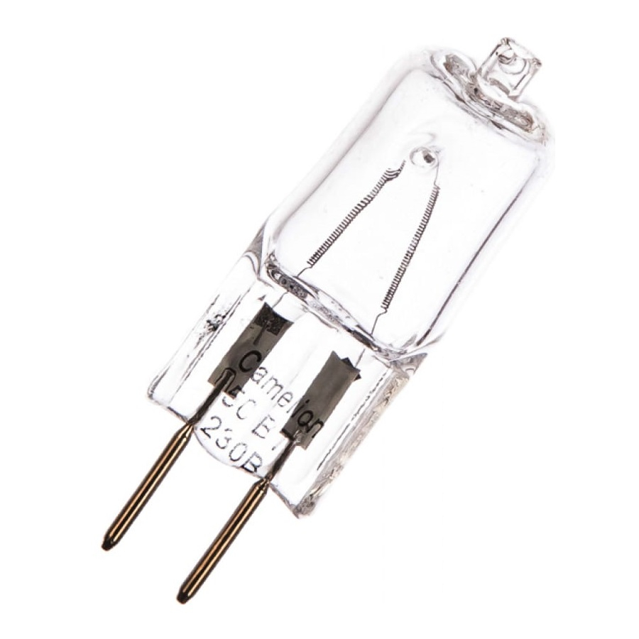Лампа галогенная Camelion JD 220V 50W G6.35 без рефлектора, 5204