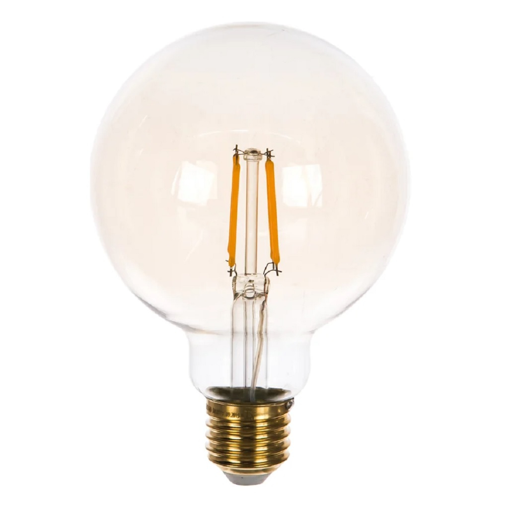 Лампа светодиодная Vintage Uniel LED-G95-6W/GOLDEN/E27 GLV21GO, золотистая