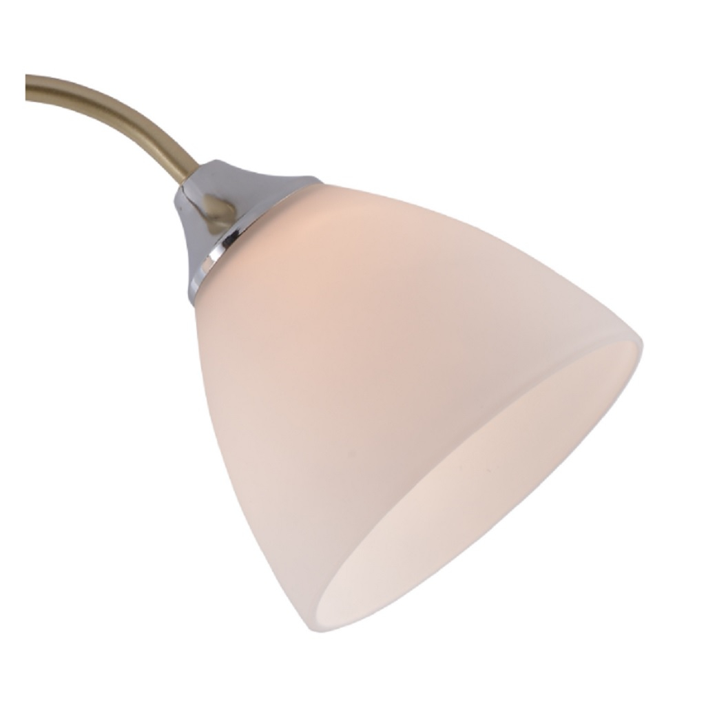 Люстра Reluce 01643-0.3-02 GOLD+CR потолочная для гостиной, детской, кухни, спальни