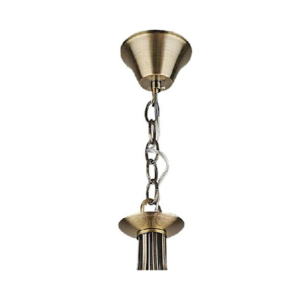 Люстра Reluce 03794-0.4-05, 5 ламп, Е27, 300 Вт, стекло, до 30 кв.м