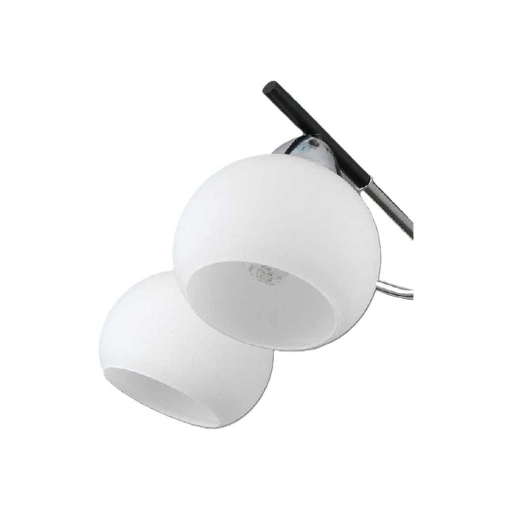 Люстра Illumico IL0713-5CSQ-24 BK CR LIBRA, 5 ламп, Е27, 200 Вт, стекло, до 30 кв.м