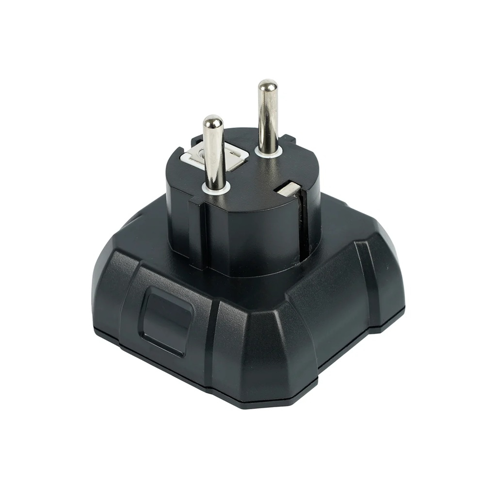 Тестер розеток и УЗО Stekker MTM HT106D, 230 В, пластик, черный