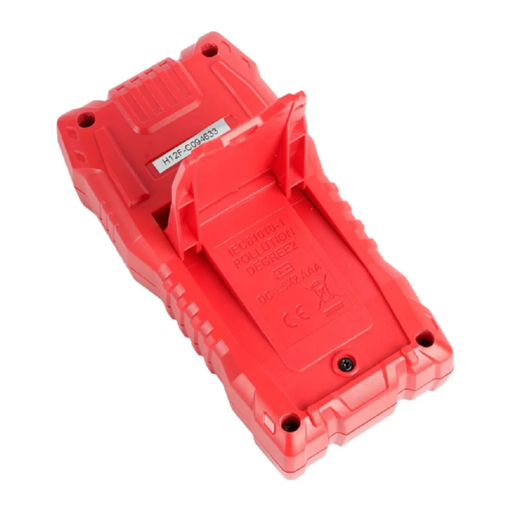 Мультиметр цифровой Stekker MTM HT108 49993, защита от перегрузок, черный