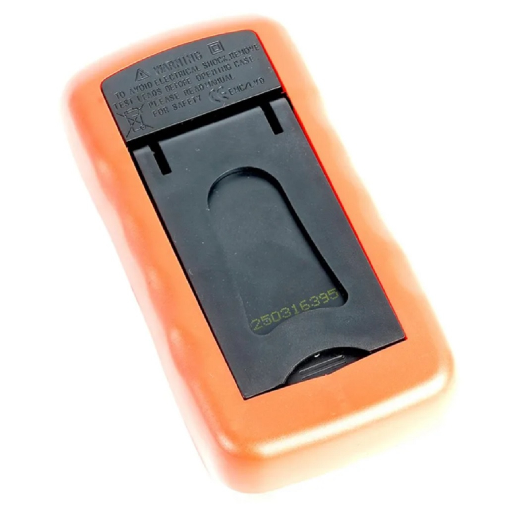 Мультиметр цифровой Stekker MTM MAS830L 49994, защита от перегрузок, черный