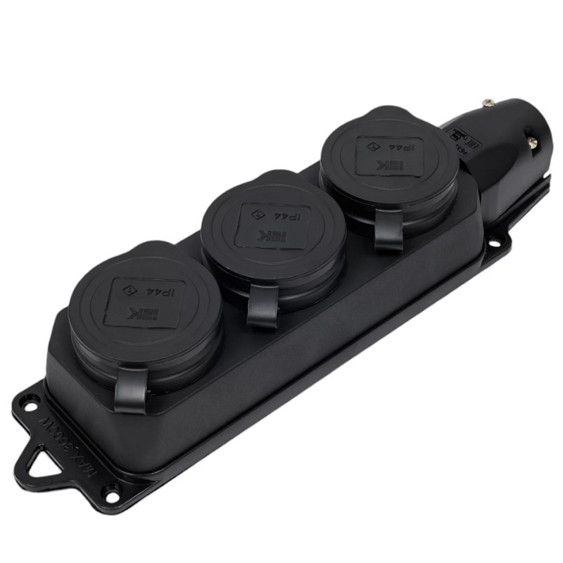 Колодка 3-м каучук Iek 16 А, 220-250 В IP44 