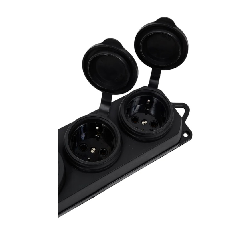 Колодка 3-м каучук Iek 16 А, 220-250 В IP44 