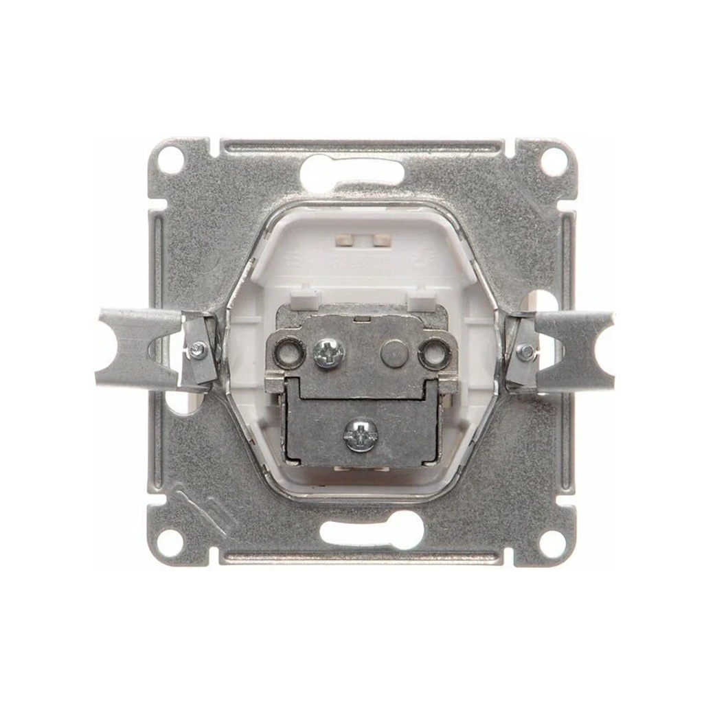 Розетка ТВ оконечная Systeme Electric Glossa GSL000391 встраиваемая, алюминий