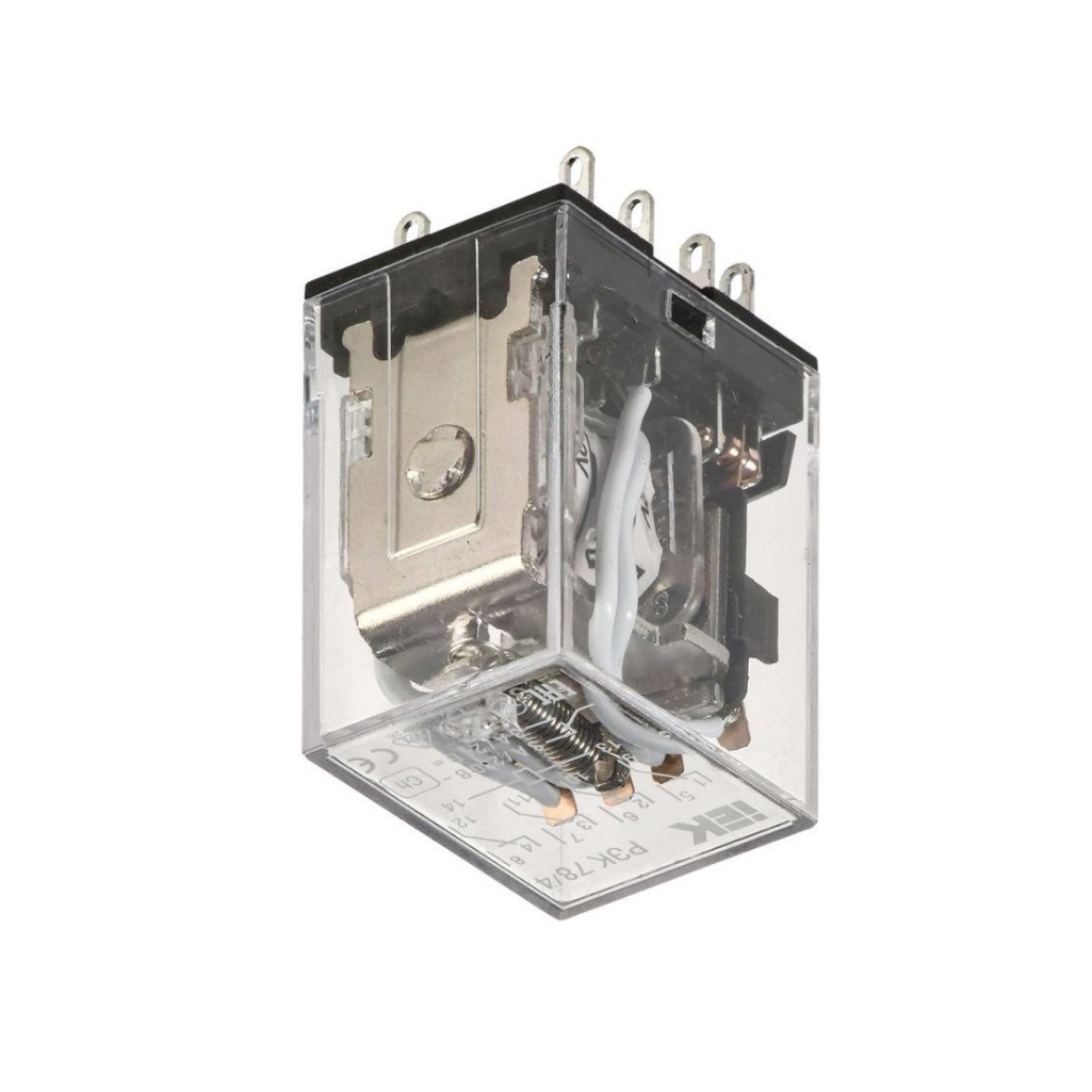 Реле промежуточное IEK РЭК 78-4, 3А, 12В, DC, модульное, RRP20-4-03-012D