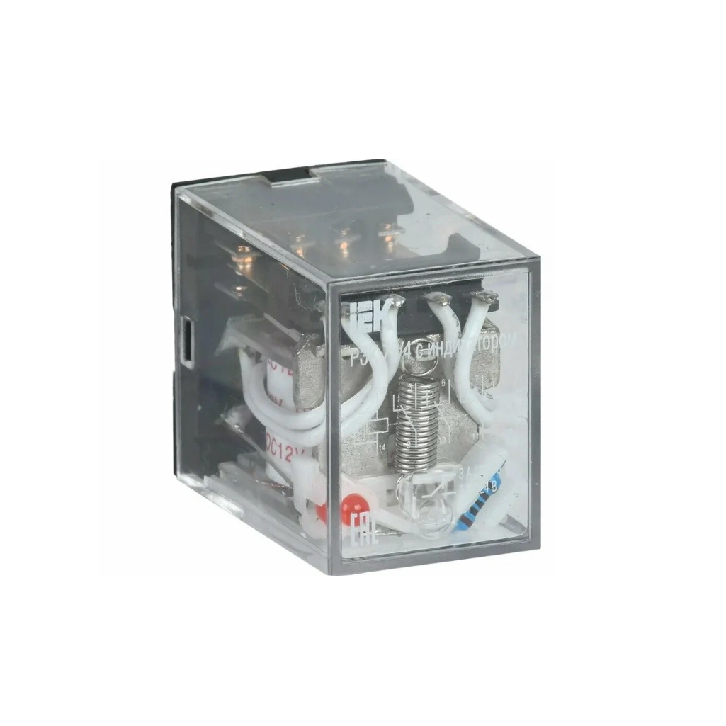 Реле промежуточное IEK РЭК 78-4, 3А, 24В, AC, модульное, RRP20-4-03-024A