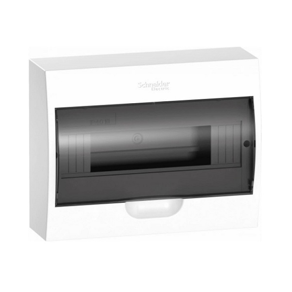 Бокс пластиковый Schneider Electric EASY 9, IP40, 12 модулей, навесной, прозрачная дверца  EZ9E112S2SRU