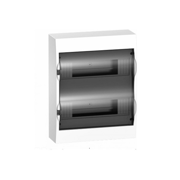 Бокс пластиковый Schneider Electric EASY 9, IP40, 24 модуля, навесной прозрачная дверца EZ9E212S2SRU