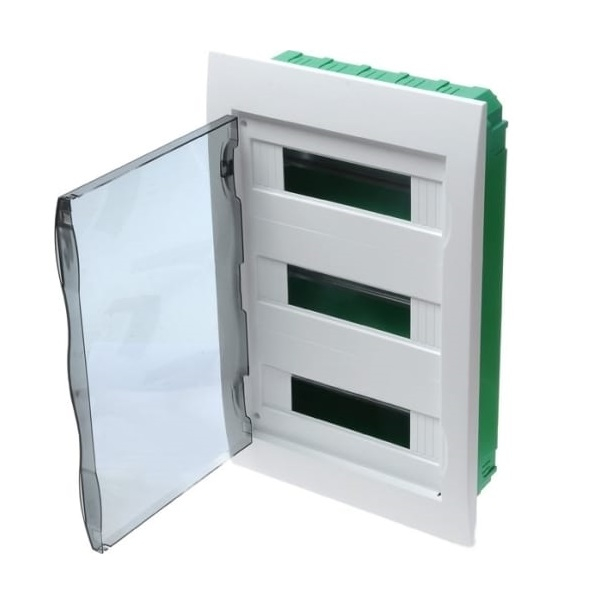 Бокс пластиковый  Schneider Electric EASY 9, IP40, 36 модулей, встраиваемый, прозрачная дверца EZ9E312S2FRU