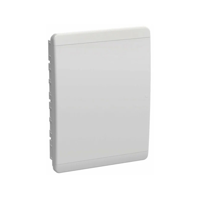 Бокс пластиковый Iek Tekfor ЩРВ-П-54, белая дверь встраиваемый KP13-V-54-41-K01-K01