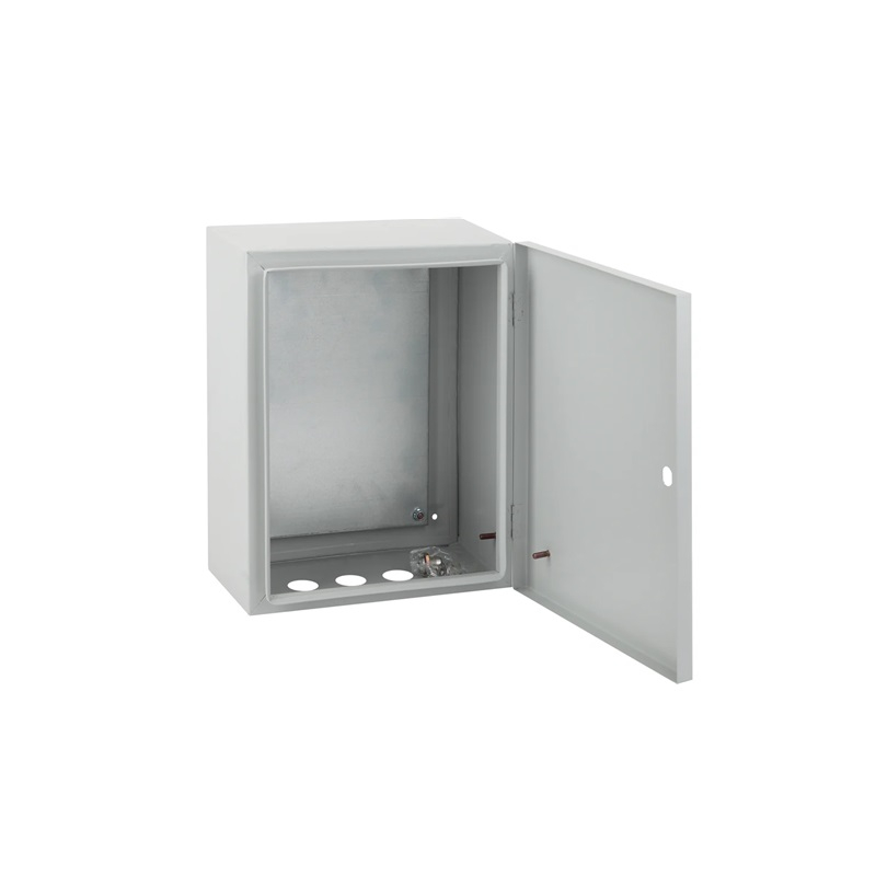 Щит с монтажной панелью металлический ЭРА SIMPLE ЩМП-06, 500х400х175 мм, IP31, УХЛ3, навесной серый Б0041657