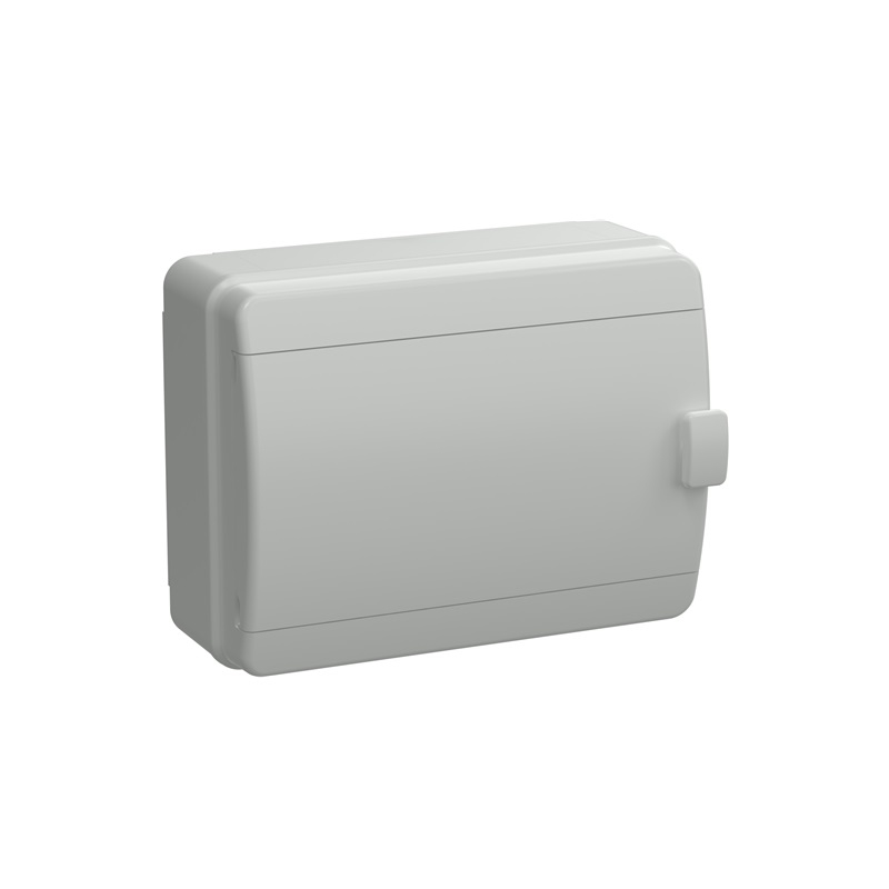 Бокс пластиковый накладной IEK TEKFOR КМПн-18 IP65 серая дверь 18 модулей