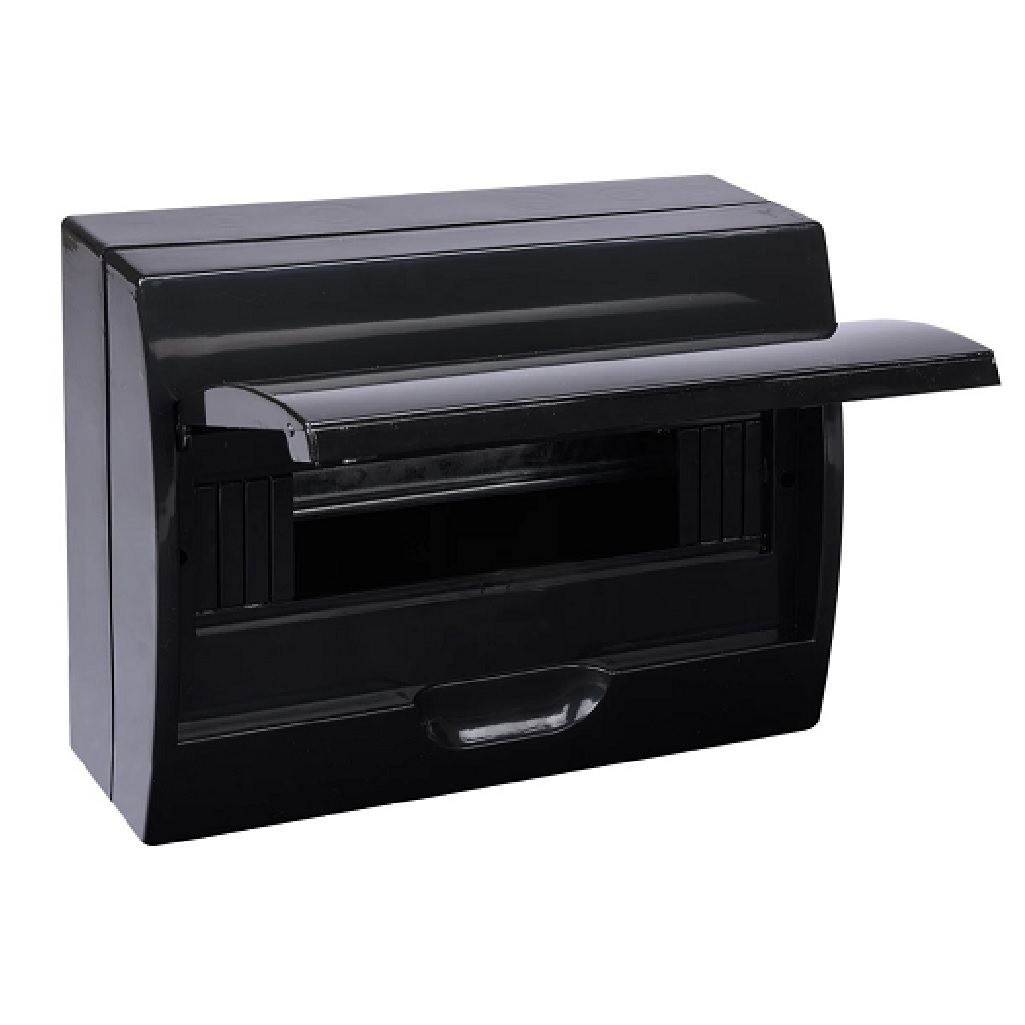 Бокс TDM SQ0901-0904 ЩРН-П-12 модулей, навесной монтаж, пластик, IP41, антрацит