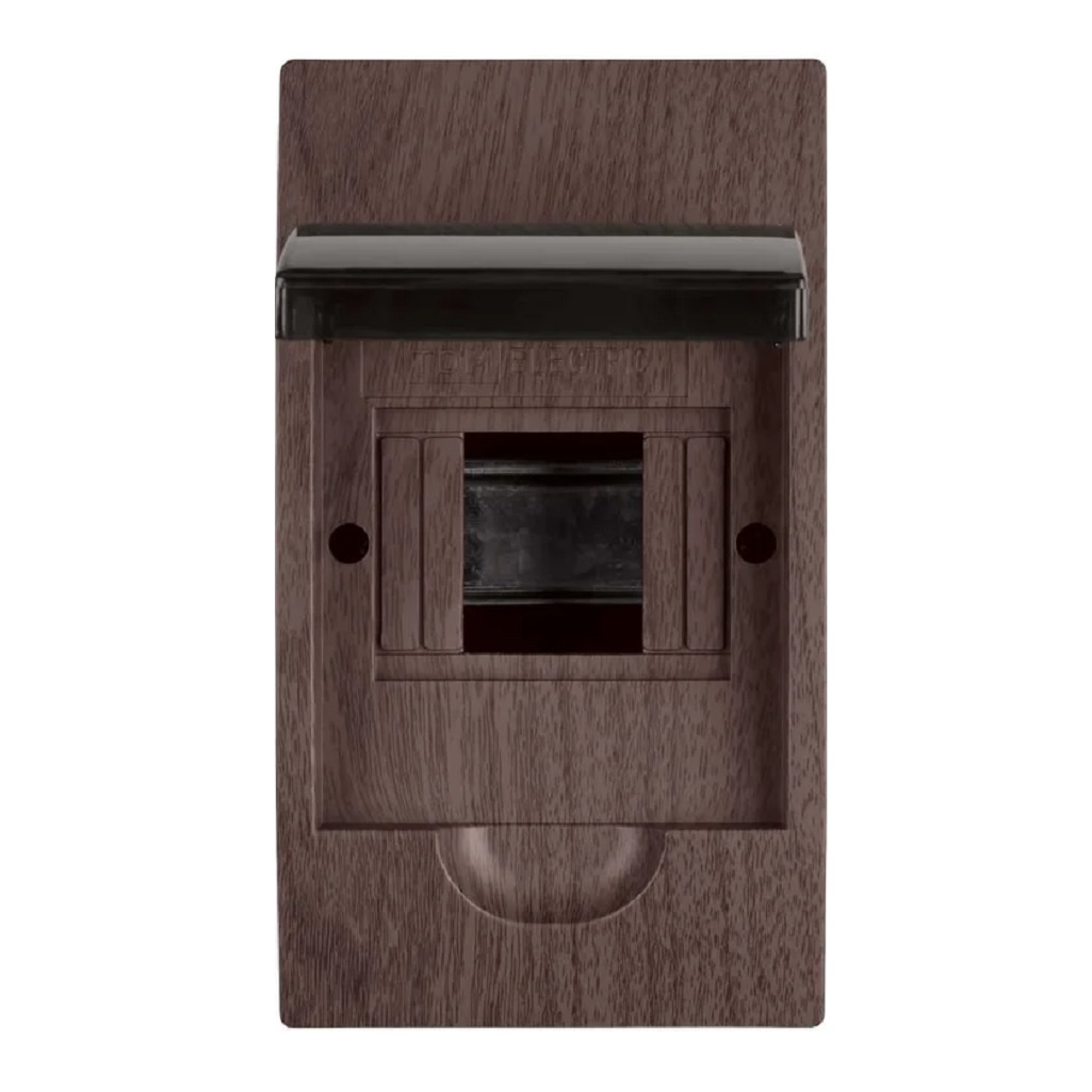 Бокс TDM Electric Эко SQ0901-0019 ЩРН-П-4 модуля, навесной, пластик, IP41, бук