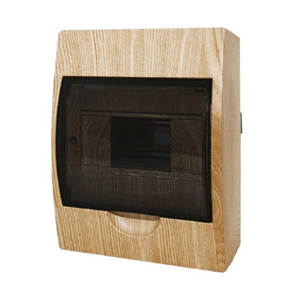 Бокс TDM Electric Эко SQ0901-0013 ЩРН-П-6 модулей, навесной, пластик, IP41, сосна