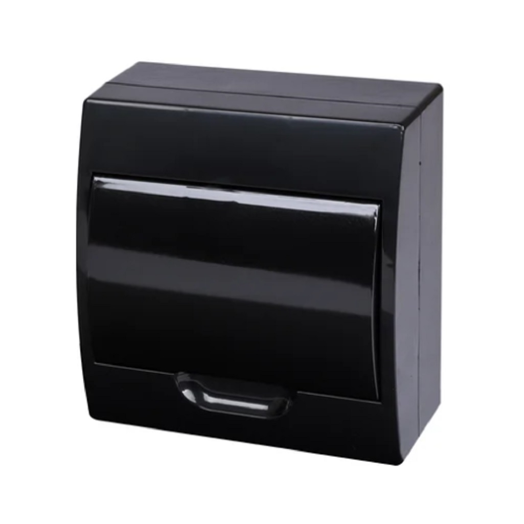 Бокс TDM SQ0901-0902 ЩРН-П-8 модулей, навесной, пластик, IP41, антрацит