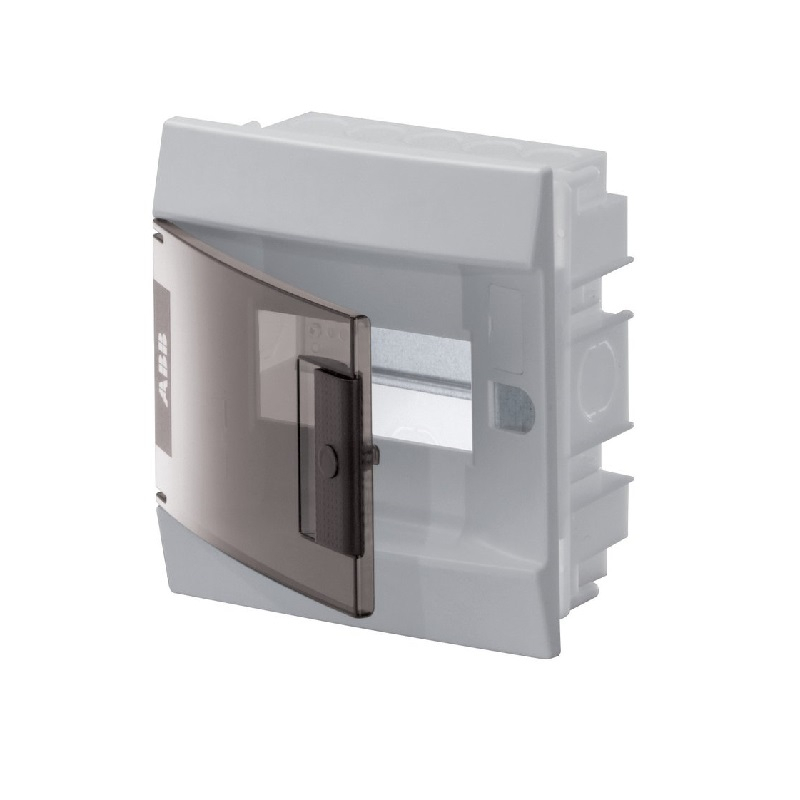 Бокс пластиковый АВВ Mistral СУ IP41, 12 модулей, встраиваемый, прозрачная дверца