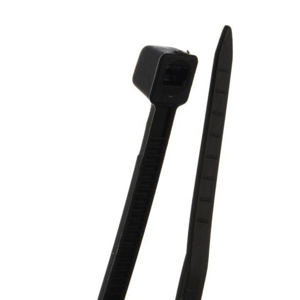 Стяжка кабельная Зубр КС-Ч2 4-309037-48-350 нейлон 4.8х350 мм, упаковка 50 шт, черный