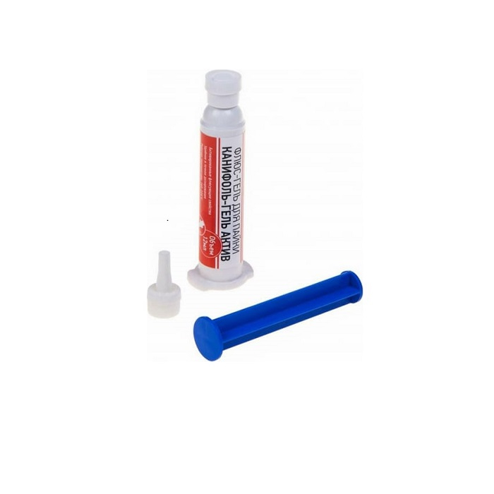 Флюс-гель для пайки Активный 12 мл (шприц) Rexant 09-3680 09-3680