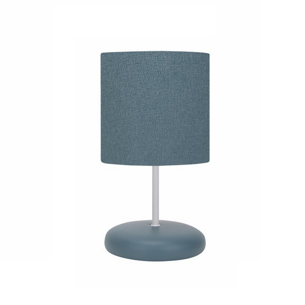 Светильник настольный Leek LE TL HELEN 02 DARK BLUE с абажуром, Е14, синий