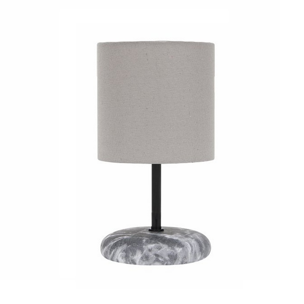 Светильник настольный Leek LE TL HELEN 03 DARK GREY с абажуром, Е14, темно-серый