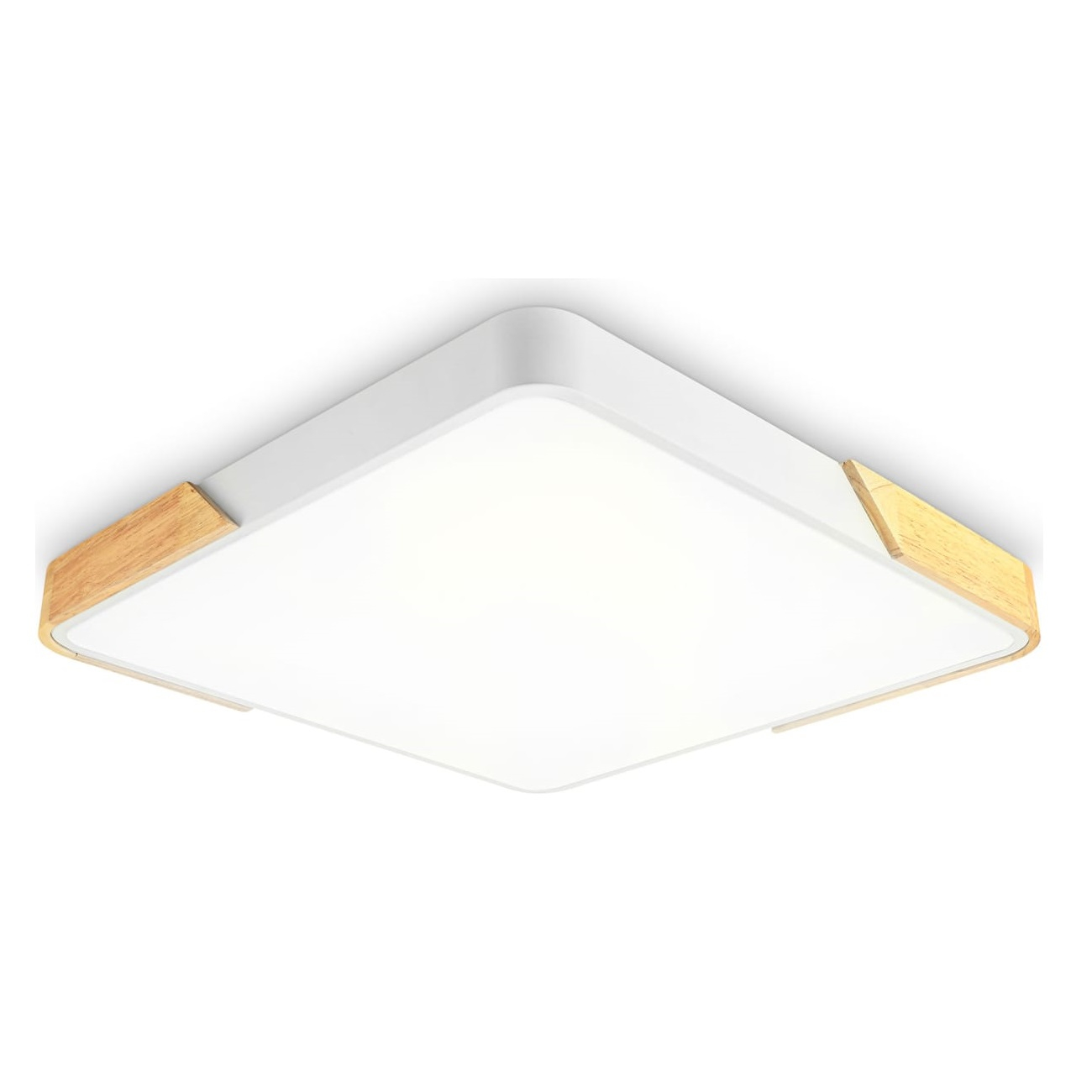 Потолочный светильник AMBRELLA FZ1312 WH/LW 36W 5000K белый/светлое дерево