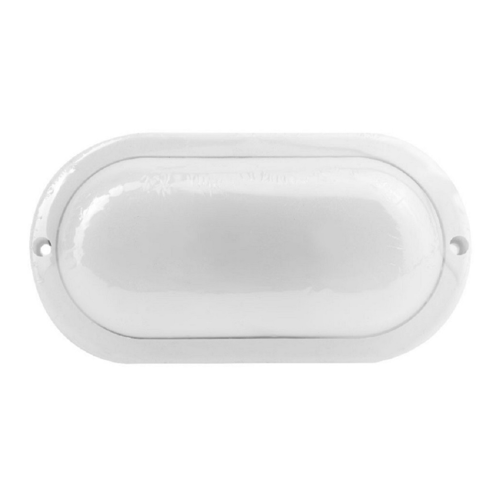 Светильник светодиодный Ultraflash LBF-0412 C01, влагозащищённый, 12 Вт IP65 4000К, овал