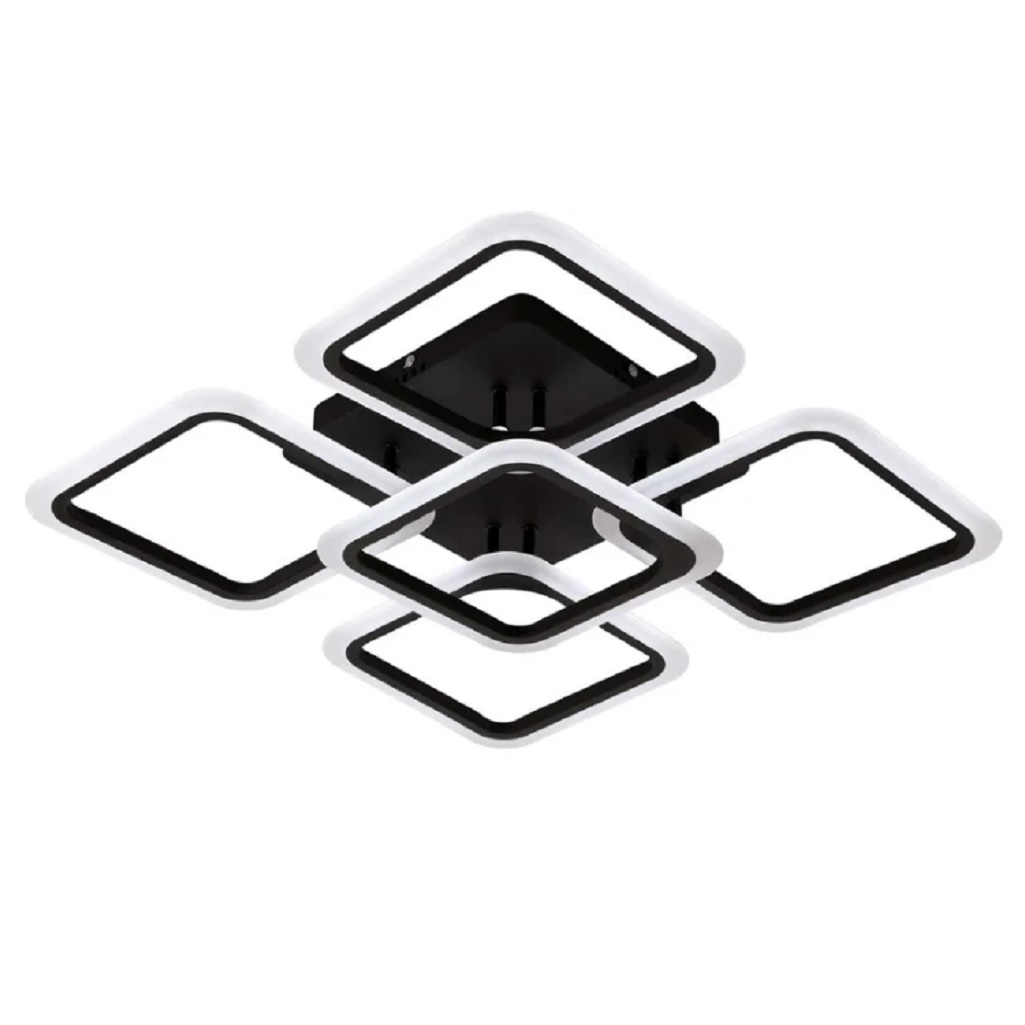 Светильник светодиодный Inhome Elegant Aris-B 90 Вт 3000-6500K c пультом ДУ, черный