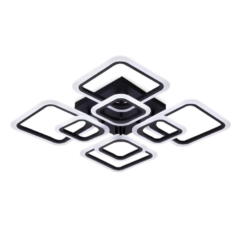 Светильник светодиодный Inhome Elegant Aris-B-BG 120 Вт 3000-6500K пульт ДУ, черный