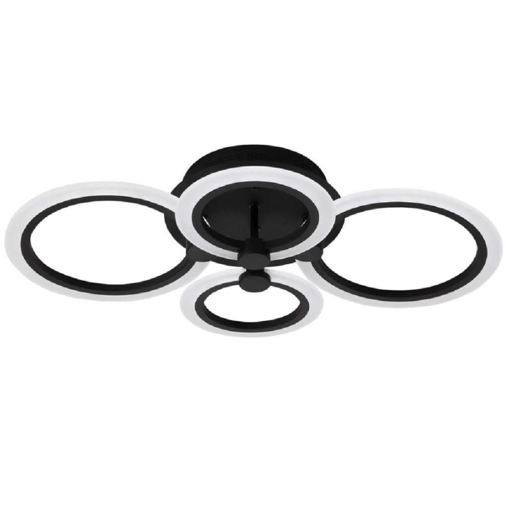 Светильник светодиодный Inhome Elegant Bliss-B 90 Вт 3000-6500K c пультом ДУ, черный