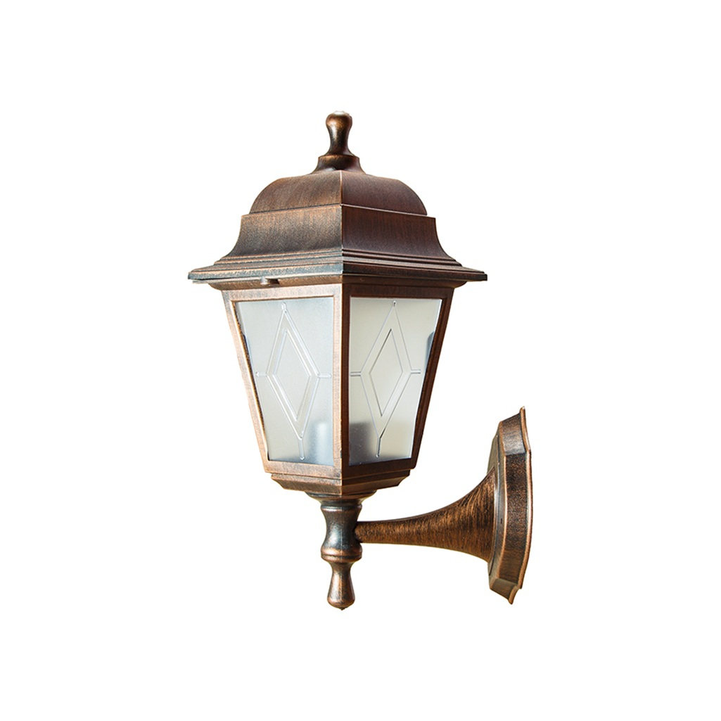 Светильник уличный Uniel UUL-A01S накладной, 60 Вт, E27, IP44, медный