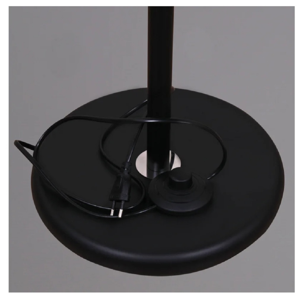 Cветильник напольный Reluce 01719-2.6-01A BK, поворотный механизм, коричневый