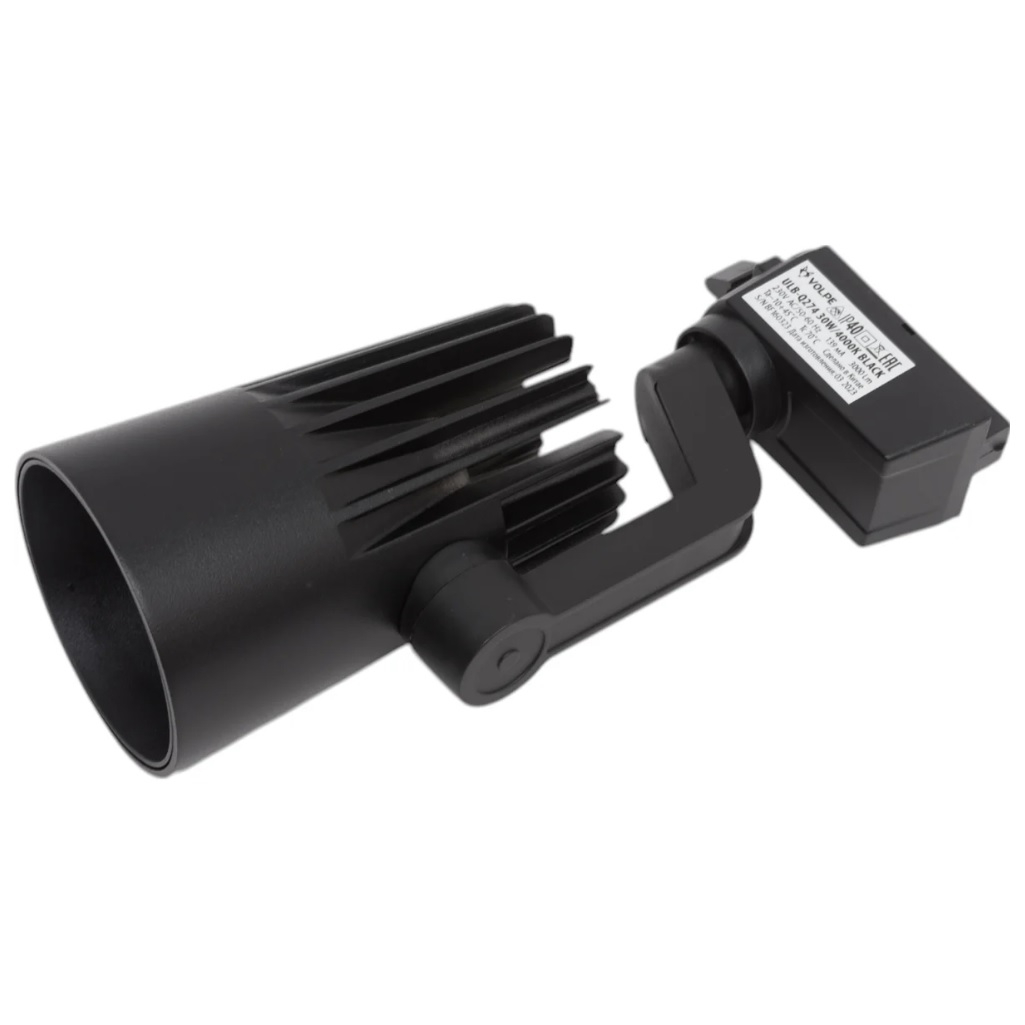 Светильник-прожектор Volpe ULB-Q274, UL-00005926, 30W, 4000К, светодиодный, трековый, черный